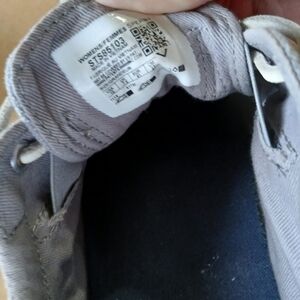 Sperry Gray Canvas Shoes